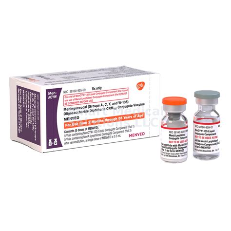 Menveo® – Meningococcal (Groups A, C, Y, W-135) Conjugate Vaccine 5