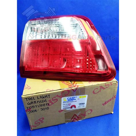 Toyota Fortuner 2008 2010 Tail Light Garnish Sold Per Piece Shopee