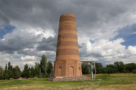 Premium Photo | Burana tower. kyrgyzstan.