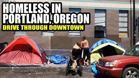 Homeless in Downtown Portland, Oregon | Skidrow.TV