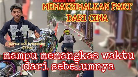 Drag Bike Piala Kapolres Sukoharjo Sigit Ceper Sigit Cruiser Youtube