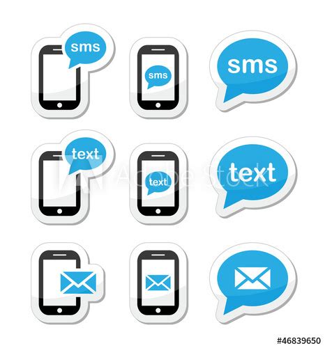 Text Message Icon Vector #64865 - Free Icons Library