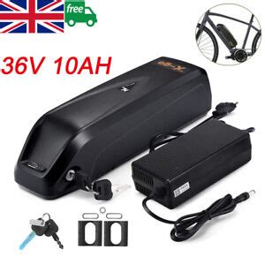 36V 10Ah Lithium E-Bike Battery Power Pack For 500W Electric Bicycle + Charger | eBay