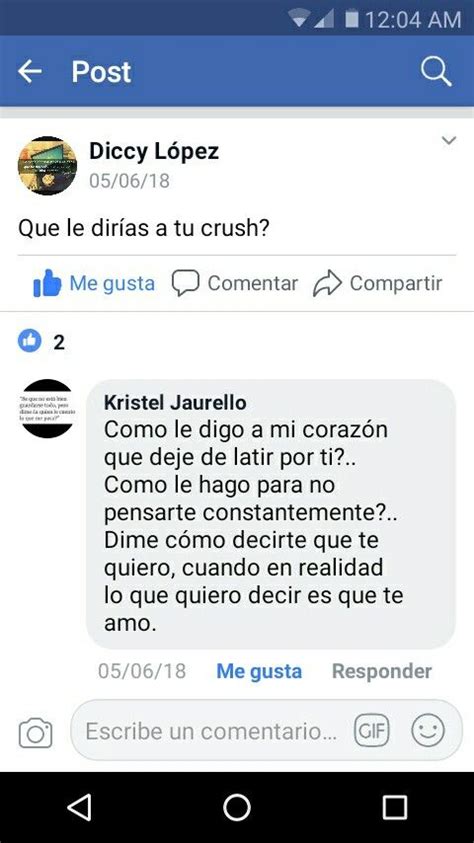 Descubrir 95 Imagen Frases Para Comentar Una Foto De Mi Crush