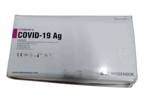 Sd Biosensor Covid 19 Antigen Test Kit At Rs 60 Piece Corona Rapid