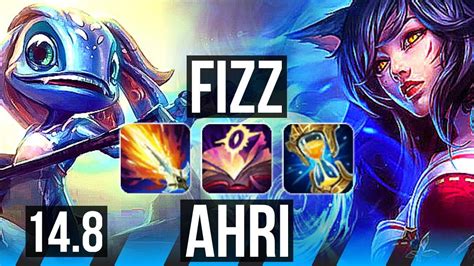 Fizz Vs Ahri Mid Games Dominating Euw Master