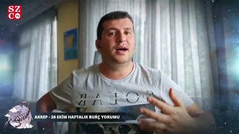 Akrep Ekim Haftal K Bur Yorumu Dailymotion Video