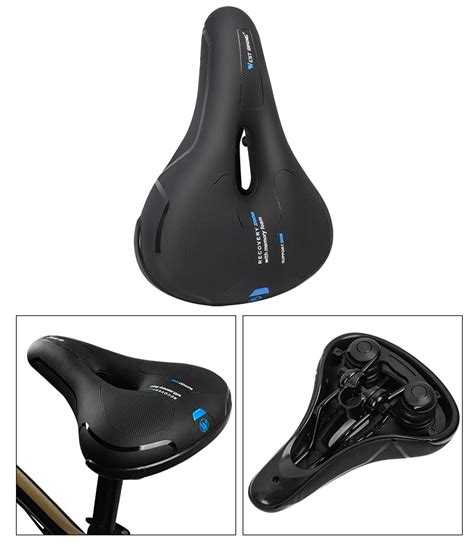 Non Slip Shock Absorbing Bicycle Saddle