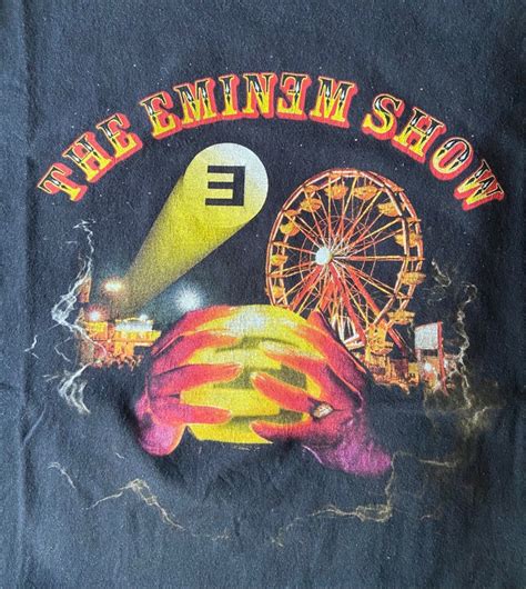 Vintage 00s Eminem The Eminem Show 2002 Album Tour Etsy