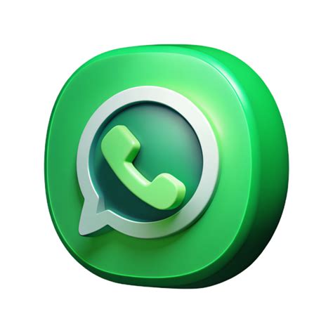 Whatsapp 3d Whatsapp Logo 3d Whatsapp Icon 3d Whatsapp Symbol 47248522 Png