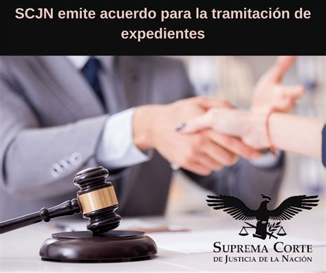 Scjn Emite Acuerdo Para La Tramitación De Expedientes Noticias Noticias