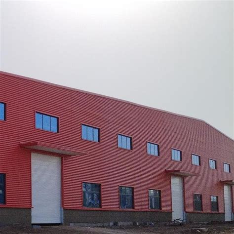 Multi Spans Steel Frame Prefab Metal Structure Workshop Prefab House