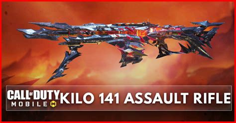 Kilo 141 Assault Rifle Call Of Duty Mobile Zilliongamer