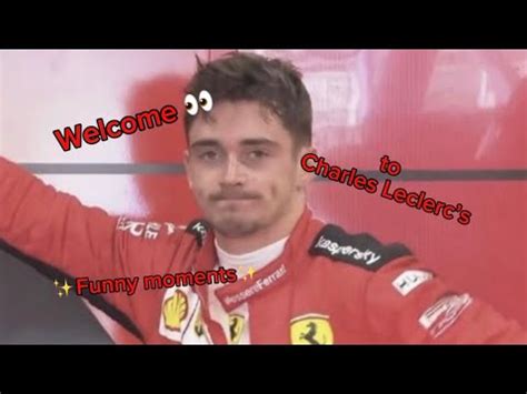 Charles Leclerc Funny Moments Youtube