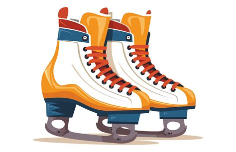 Hockey Skates Vector Illustration Graphic By Gfxexpertteam · Creative