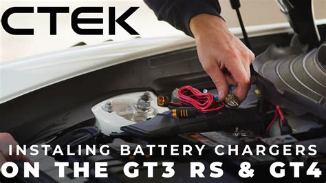 How To Install Ctek Battery Maintainer On Gt And Gt Rs Youtube