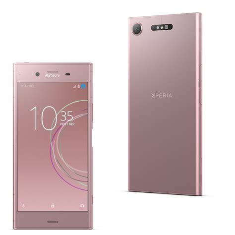 SONY Smartphone XPERIA XZ1 64 Go 5 2 pouces Rose Poudré pas cher