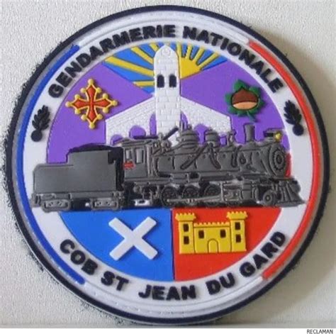 ECUSSON COLLECTION GENDARMERIE COB St Jean Du Gard Le Petit Train Des