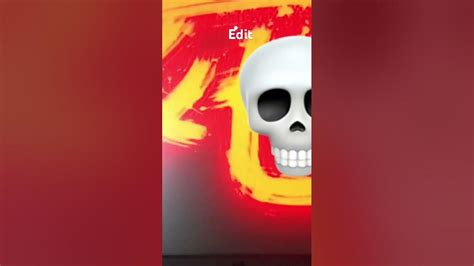 edit skull face youtube