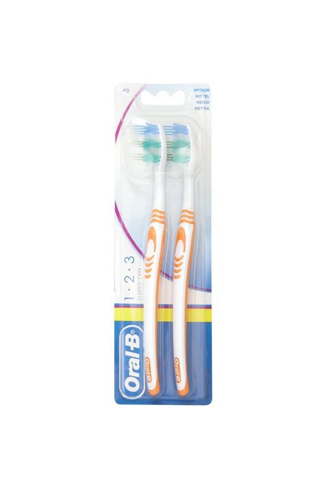 Oral B Classic Care Medium Toothbrush Twin Pack