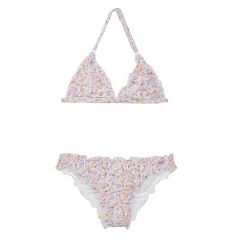 Bikini Protest Girls Tessa Jr Triangle Bella Lilac Outdoorsupply Co Uk