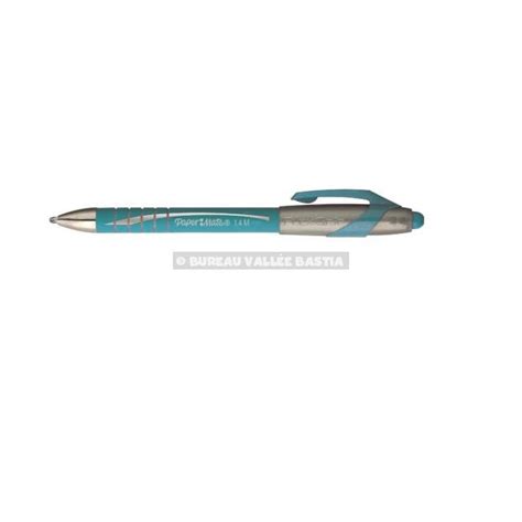 Stylo Bille Paper Mate Flexgrip Elite Turquoise 1 4 Mm