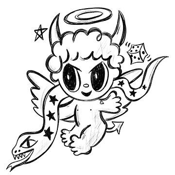 "Devil Angel Karol G Album 2023" Sticker for Sale by OmoYolo | Redbubble