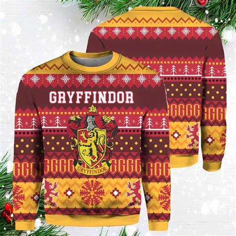 Harry Potter Gryffindor Ugly Christmas Sweater