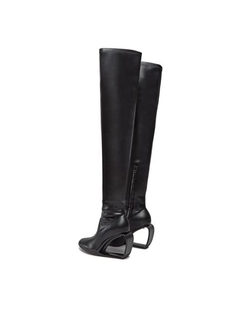 United Nude Overknees Mobius Long 1075101177 Schwarz Modivo De