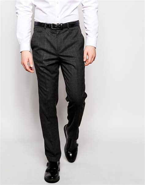 Purchase This Before It Goes Asos Slim Fit Suit Pants In Tartan Check