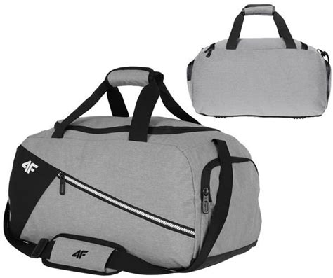 Torba sportowa podróżna 28L TPU006 4F Szary ABA Sport