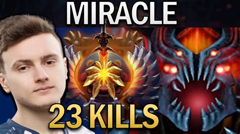 Shadow Fiend Dota Gameplay Miracle With Kills Pike Youtube