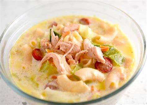 Easy Creamy Chicken Macaroni Sopas Recipe Ang Sarap Recipes