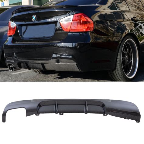 Sport Performance Rear Diffusor Carbon Gloss Fits On BMW 3 Series E90