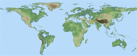 World Map Sea Level Rise – Map Vector