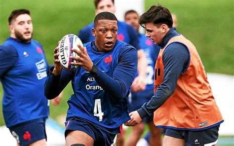 Xv De France Avec Woki Et Bielle Biarrey En Ecosse Le Garrec Sur Le