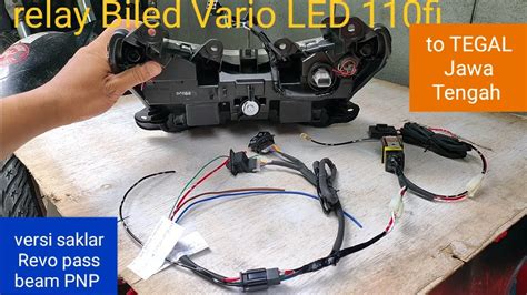 Relay Biled Untuk Vario Led Fi Versi Saklar Revo Pass Beam Pnp