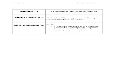 Lentreprise Et Son Environnement Ofppt Maroc [pdf Document]