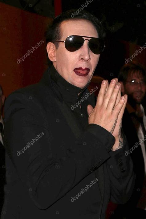 Marilyn Manson - singer – Stock Editorial Photo © s_bukley #85113304