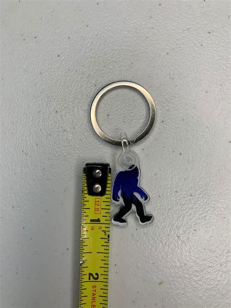 Big Foot Keychain Etsy