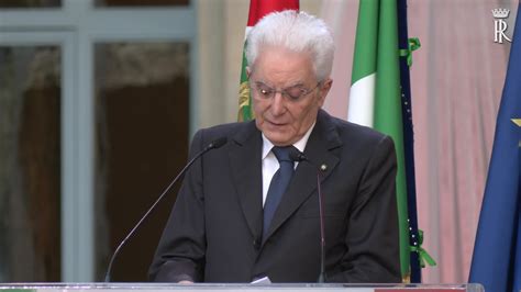 Giugno Mattarella Cita De Gregori La Storia Siamo Noi Nessuno Si