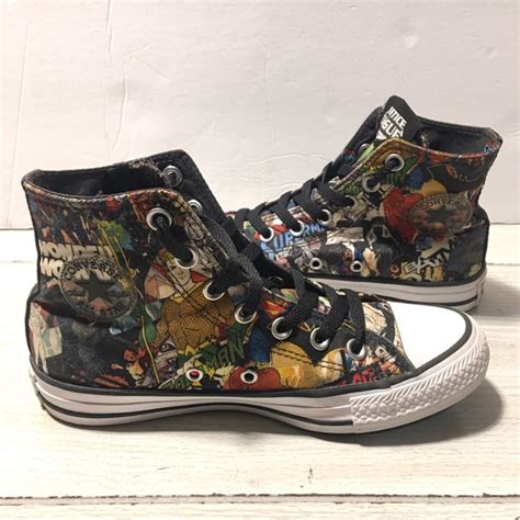 Converse Shoes Converse X Dc Comics Justice League Chuck Taylor Hi