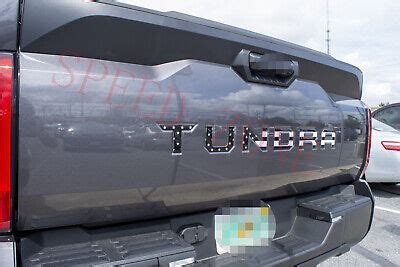 Black Flag Emblem Compatible TOYOTA 2022 2023 TUNDRA Tailgate Letters