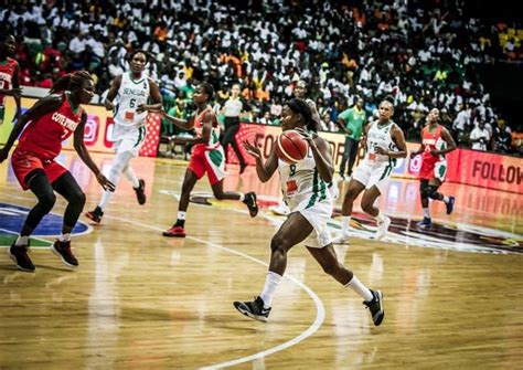 Afrobasket F Minin La C Te Divoire Sincline Face Au S N Gal