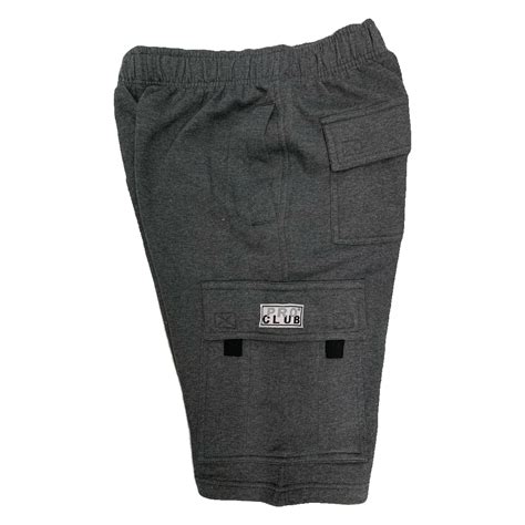 Pro Club Mens Fleece Cargo Short T Fashion Mart