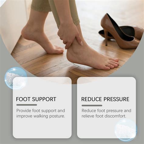 Houkea Foot Care Relief Heel Discomfort Concealed Footbed 1 Pair