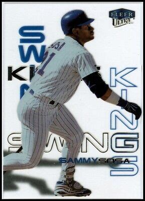 Ultra Swing Kings Sammy Sosa Nm Mt Ebay