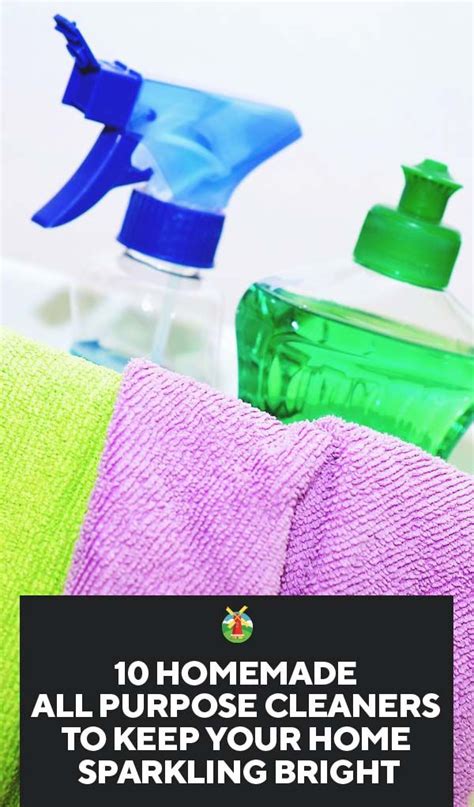 The Words 10 Homemade All Purpose Cleaners To Keep Your Home Sparkling