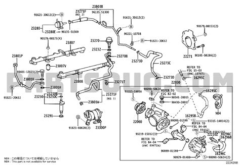 Engine Fuel Tool Toyota LAND CRUISER UZJ100W GNPEK HDJ101 UZJ100