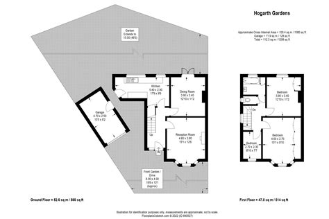 Hogarth Gardens Heston Hounslow Tw5 3 Bedroom Detached House For